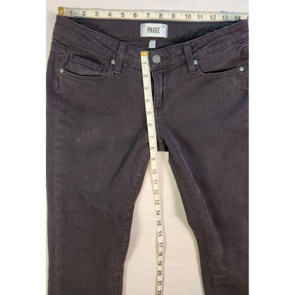 Paige Jimmy Jimmy Skinny Jeans Womens 26 Vintage Black Full Length - Picture 8 of 8